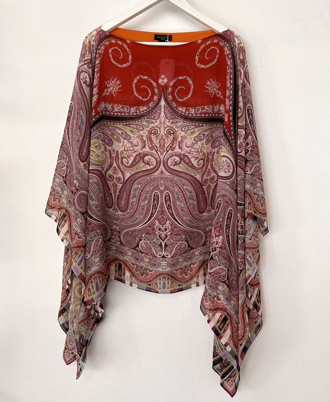 102158 - Etro Silkeponcho