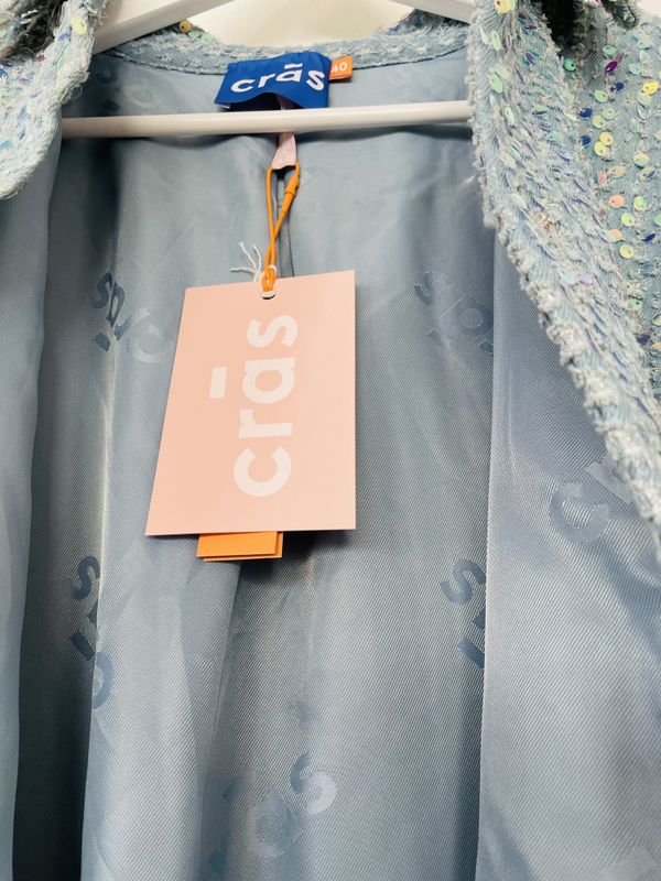 1367- CRAS glitterjakke