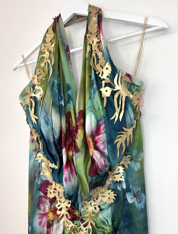 101536 - Rosemary Jennings Exotic Floral Dress