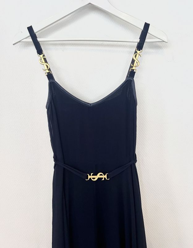 102086 - Ida Sjöstedt blå maxikjole