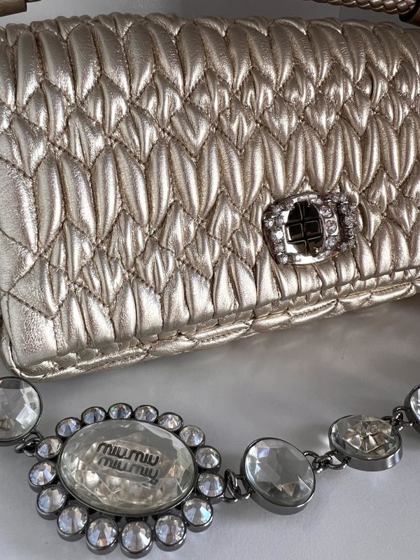 102202 - Miu Miu Iconic Crystal bag 