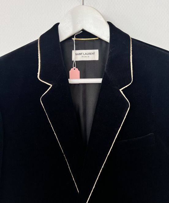 Hovedbilde 102405 - Saint Lauren Black Velvet Blazer 